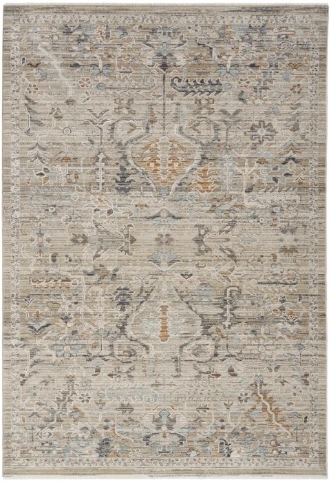 Oushak Rugs Lynx LNX02 Ivory - Beige & Camel - Taupe Machine Made Rug