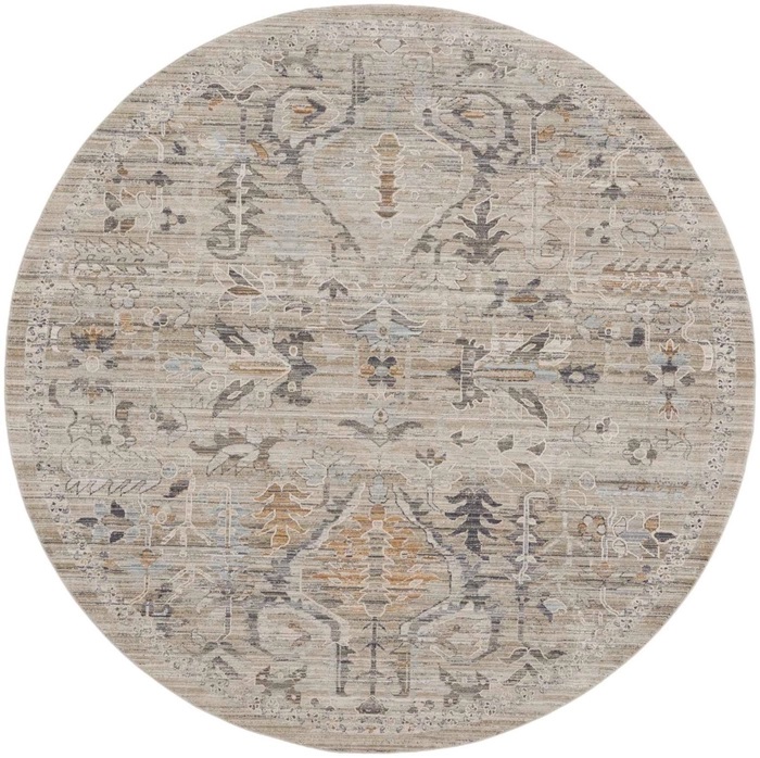 Oushak Rugs Lynx LNX02 Ivory - Beige & Camel - Taupe Machine Made Rug