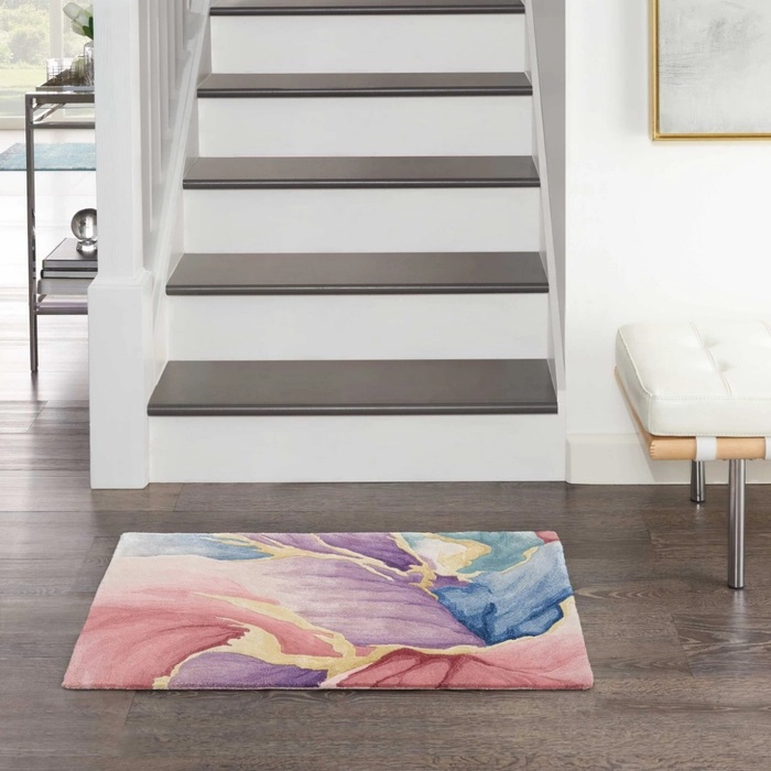 Contemporary Rugs & Transitional Rugs Prismatic PRS34 Ivory - Beige & Multi Hand Tufted Rug