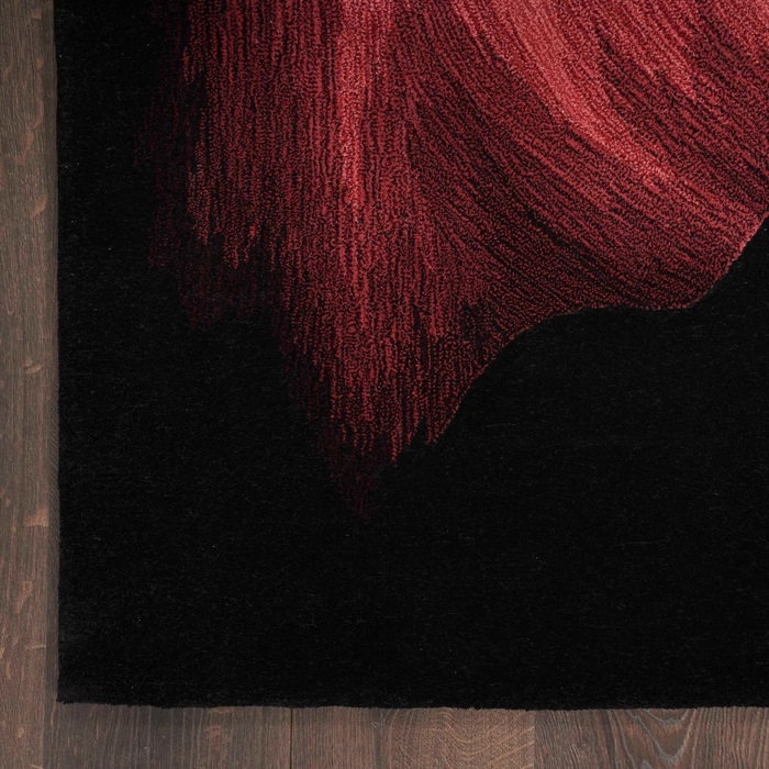 Contemporary Rugs & Transitional Rugs Prismatic PRS34 Black - Charcoal & Multi Hand Tufted Rug