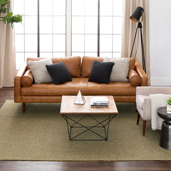 Casual Rugs & Solid Rugs Paloma Lichen Green Machine Made Rug