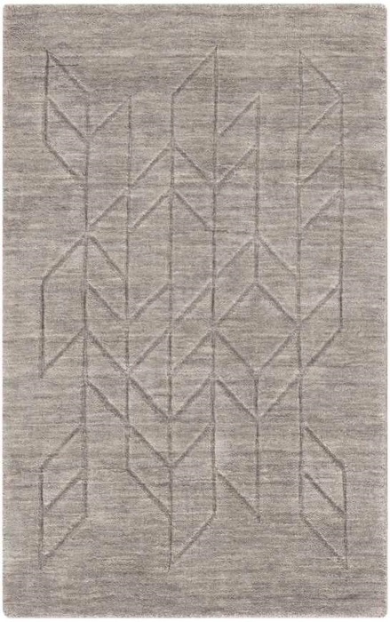 Casual & Solid Rugs Alessia ALE01GREY Lt. Grey - Grey Hand Crafted Rug