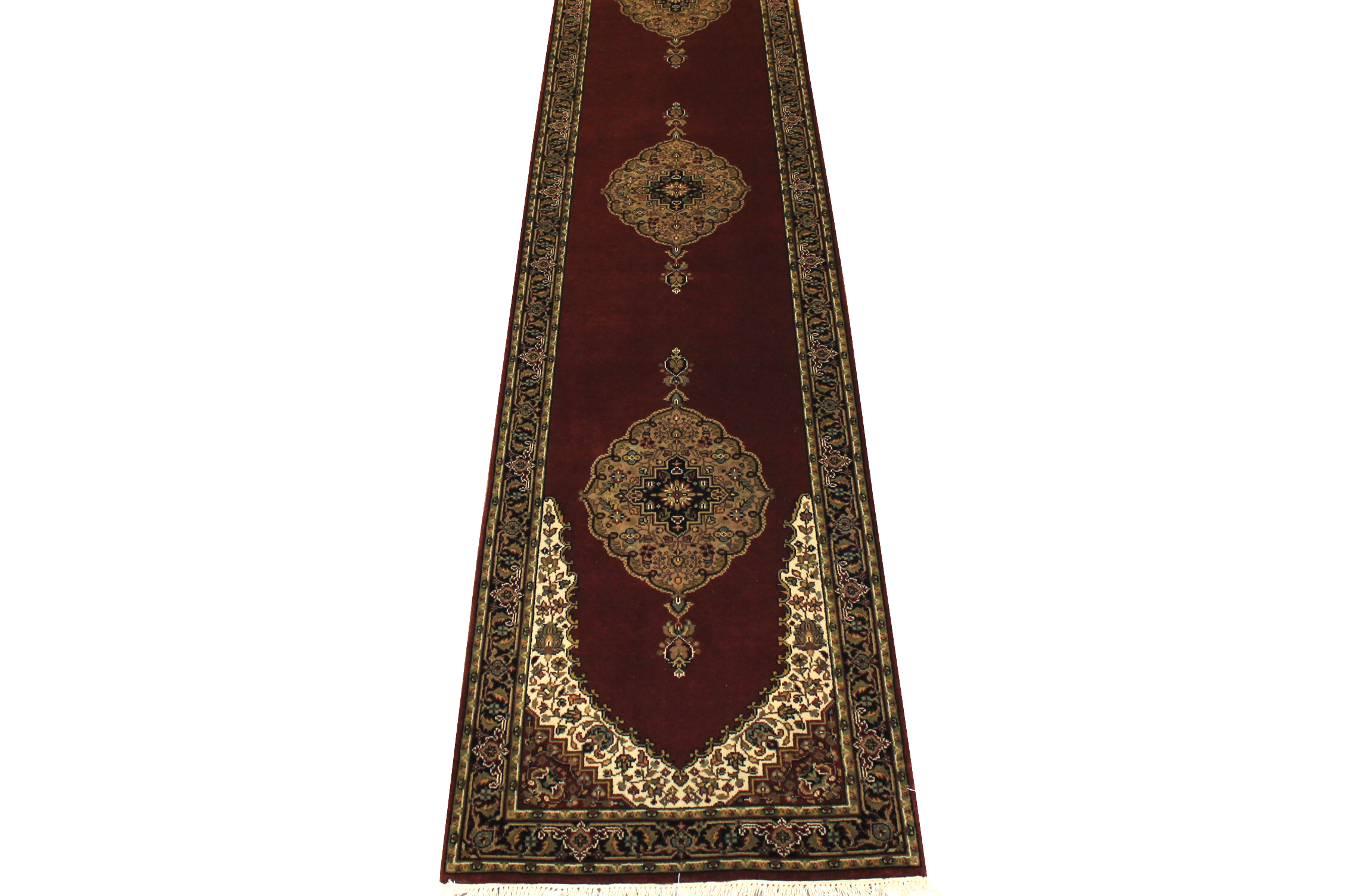 Clearance & Discount Rugs Ganga 5762 PK77 Red - Burgundy & Black - Charcoal Hand Knotted Rug
