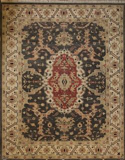 Hand Knotted Wool Rug