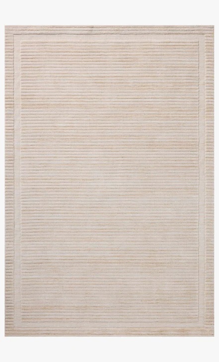 Casual Rugs & Solid Rugs Orly Collection ORL-01 Natural Ivory - Beige Hand Loomed Rug