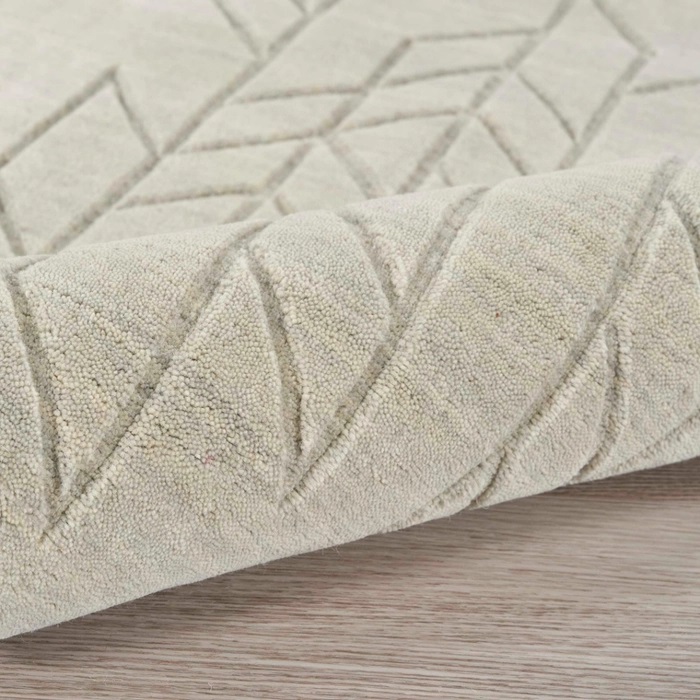 Casual Rugs & Solid Rugs Alessia ALE01 Sage Green Hand Loomed Rug