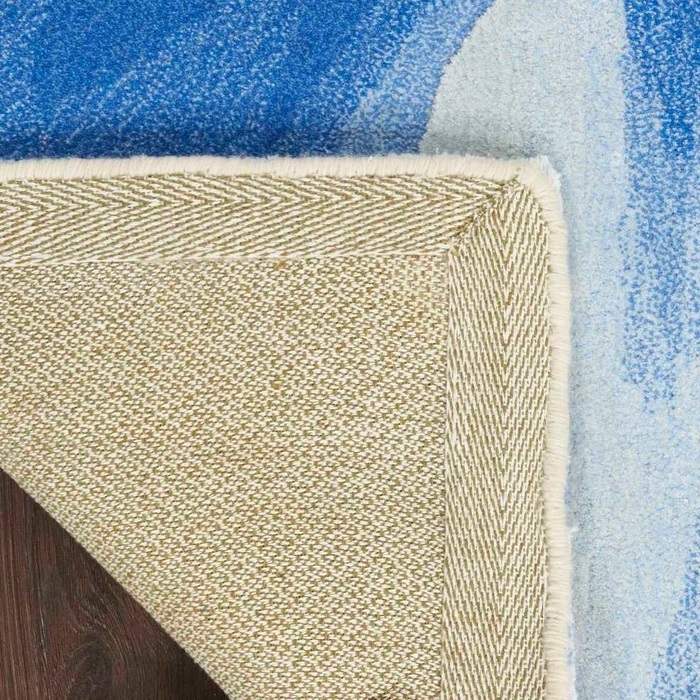 Contemporary Rugs & Transitional Rugs Prismatic PRS37 Lt. Blue - Blue & Multi Hand Tufted Rug