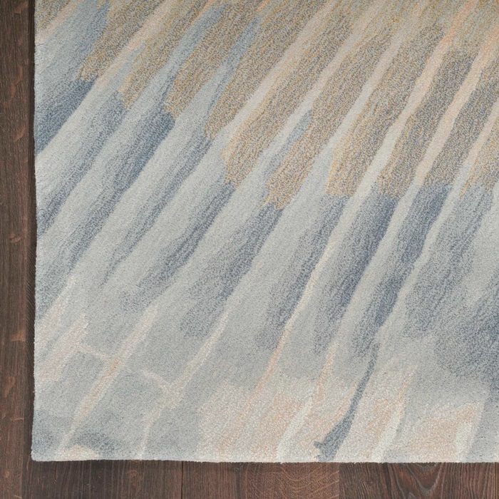Contemporary Rugs & Transitional Rugs Prismatic PRS35 Camel - Taupe & Ivory - Beige Hand Tufted Rug