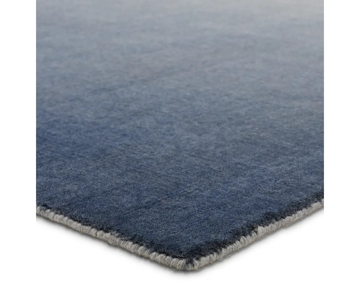 Casual Rugs & Solid Rugs Arena ARN02 Medium Blue - Navy Hand Woven Rug