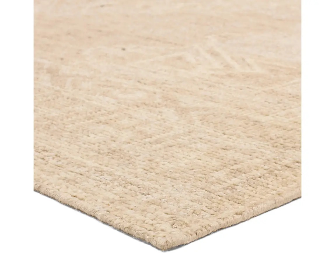 Casual Rugs & Solid Rugs Sevak SEV09 Ivory - Beige Hand Knotted Rug
