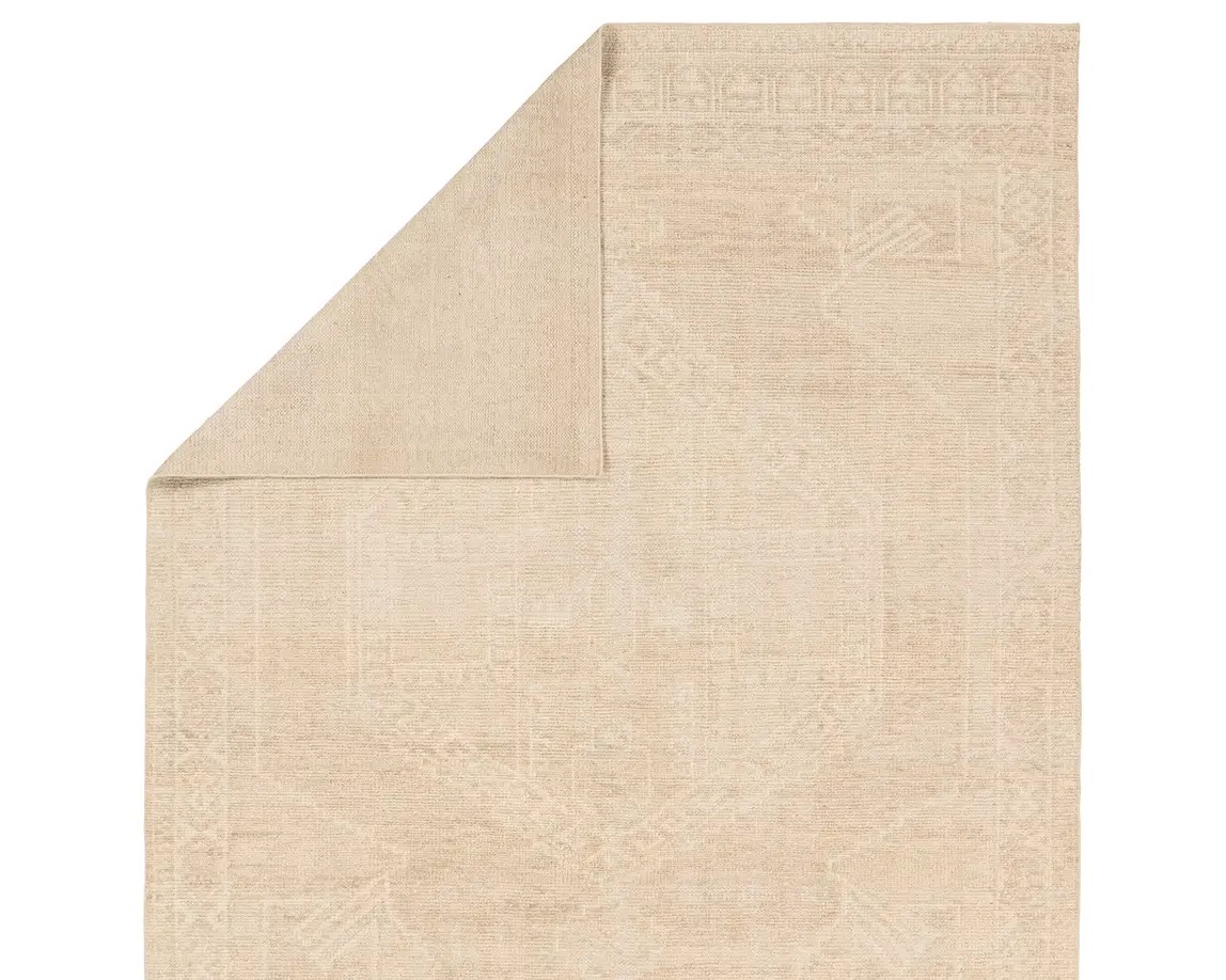 Casual Rugs & Solid Rugs Sevak SEV09 Ivory - Beige Hand Knotted Rug