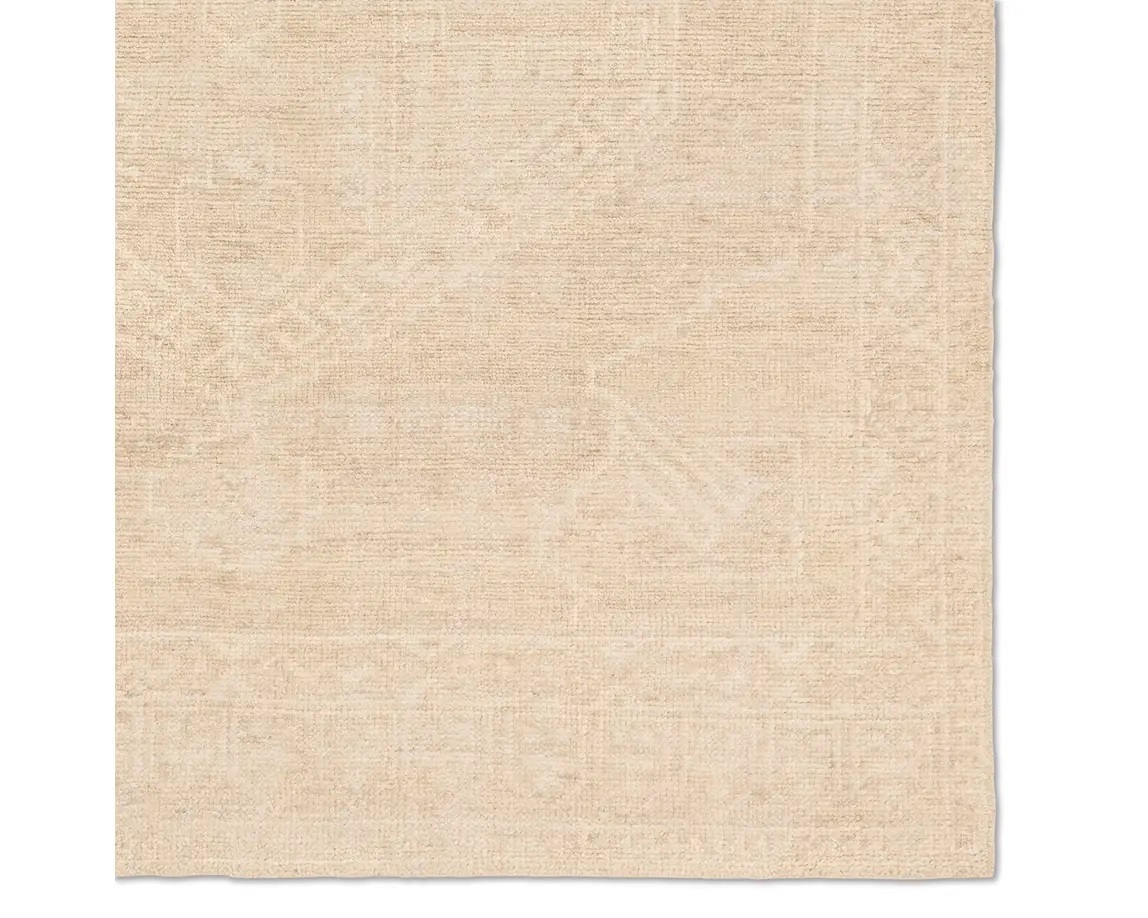 Casual Rugs & Solid Rugs Sevak SEV09 Ivory - Beige Hand Knotted Rug