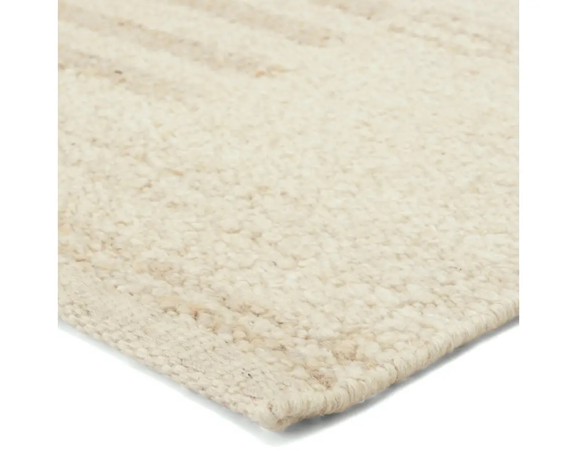 Casual Rugs & Solid Rugs Leona LEO03 Ivory - Beige Hand Woven Rug