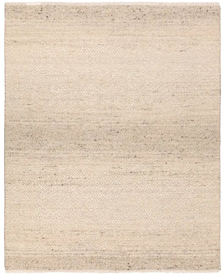 Casual Rugs & Solid Rugs Leona LEO08 Ivory - Beige Hand Woven Rug
