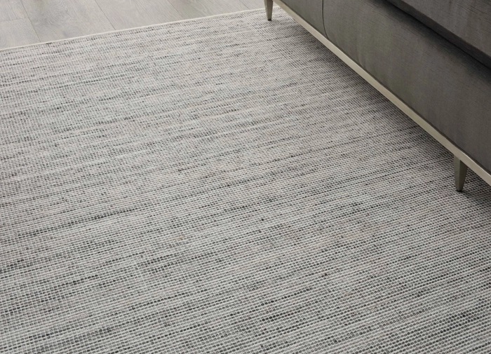 Custom Rugs, Runners & Rounds Craftweave Black Pepper Ivory - Beige & Black - Charcoal Machine Made Rug