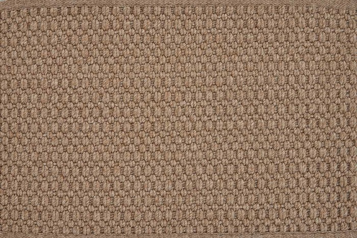 Custom Rugs, Runners & Rounds Wherever Sisal (synthetic) Harvest Lt. Brown - Chocolate Hand Woven Rug
