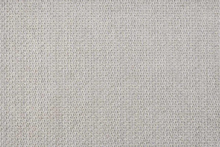 Custom Rugs, Runners & Rounds Crochet Halo Lt. Grey - Grey Hand Loomed Rug