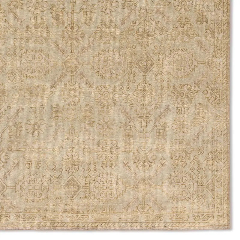 Oushak Rugs Onessa ONE09 Ivory - Beige & Camel - Taupe Hand Knotted Rug