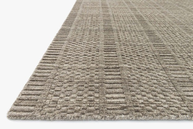 Casual Rugs & Solid Rugs Hadley HD-03 Stone Lt. Brown - Chocolate & Lt. Grey - Grey Hand Loomed Rug