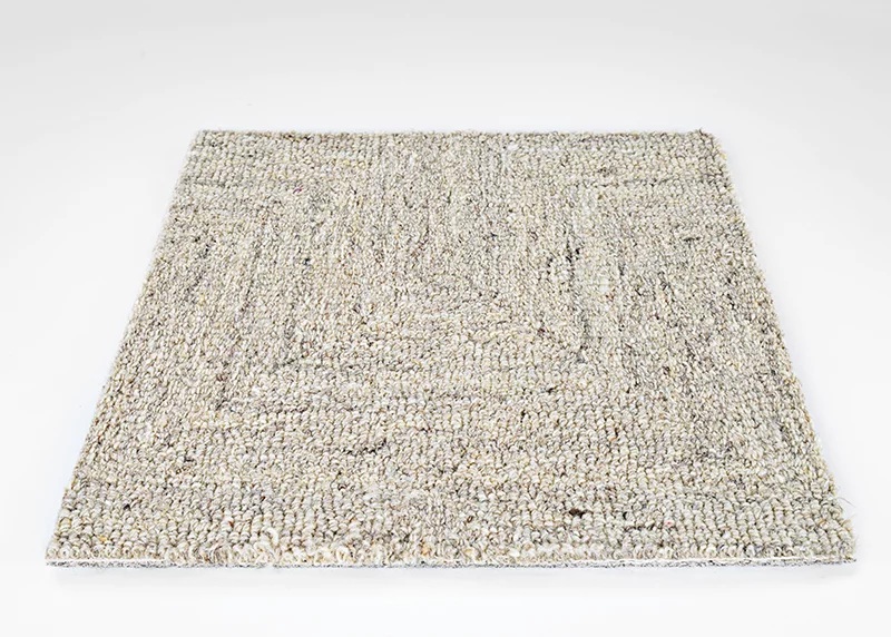 Custom Rugs, Runners & Rounds A-Mazing 3968/0002 Beige Ivory - Beige Machine Made Rug