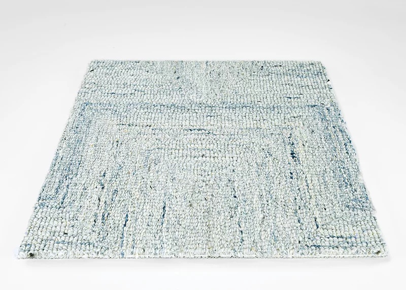 Custom Rugs, Runners & Rounds A-Mazing 3968/0003 Blue Lt. Blue - Blue Machine Made Rug