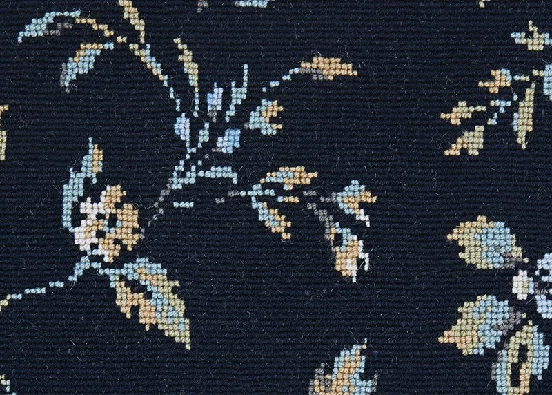Custom Rugs, Runners & Rounds Ariana Stria 3790/0005 Black Black - Charcoal & Multi Machine Made Rug
