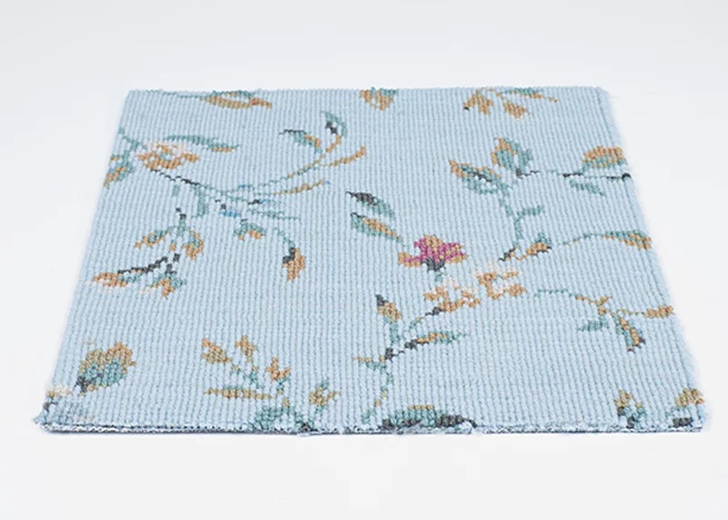 Custom Rugs, Runners & Rounds Ariana Stria 3790/0004 Soft Blue Lt. Blue - Blue & Multi Machine Made Rug