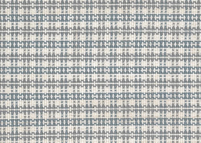 Custom Rugs, Runners & Rounds Arrowhead 2850/0005 Slate Ivory - Beige & Lt. Blue - Blue Machine Made Rug