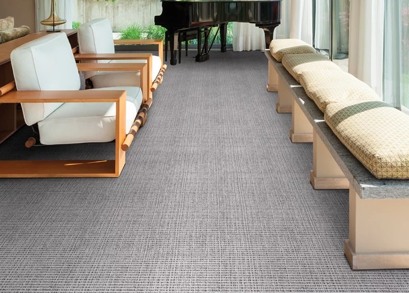 Custom Rugs, Runners & Rounds Banyan PT72/0002 Silver Lt. Grey - Grey & Black - Charcoal Machine Made Rug