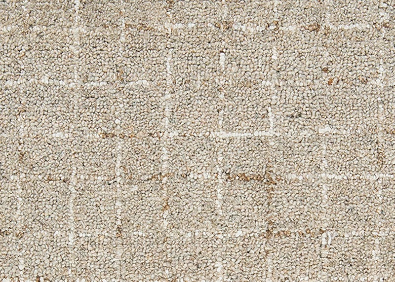 Custom Rugs, Runners & Rounds Candlewood 6980/0001 Sand Camel - Taupe & Ivory - Beige Machine Made Rug