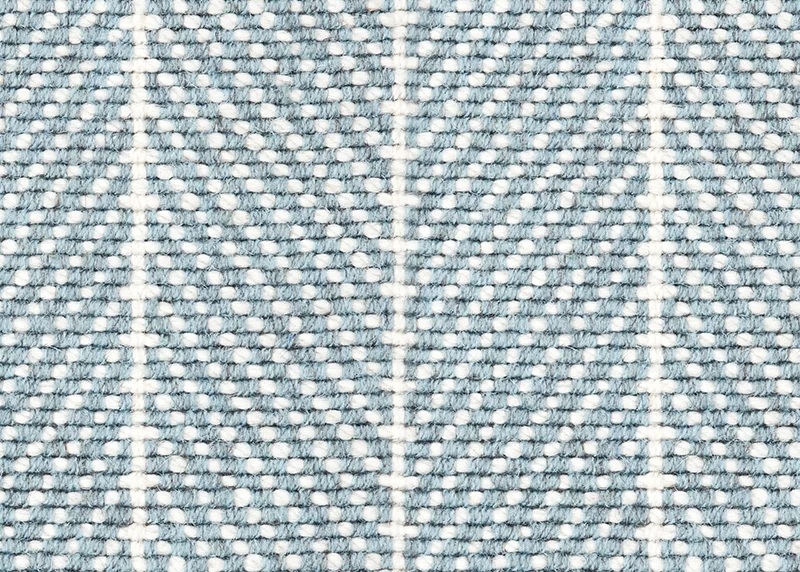 Custom Rugs, Runners & Rounds Canterbury 6359/04 Turquise Lt. Blue - Blue Machine Made Rug
