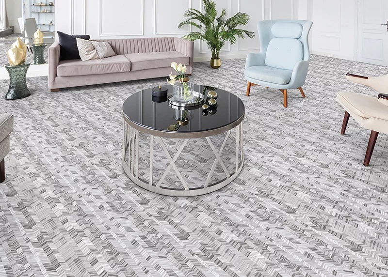 Custom Rugs, Runners & Rounds Castle Rock CBCR/0004 Graphite Camel - Taupe Machine Made Rug