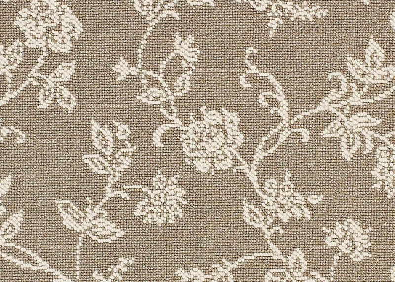 Custom Rugs, Runners & Rounds Coral Gables 6330/0001 Tobacco Lt. Brown - Chocolate & Ivory - Beige Machine Made Rug