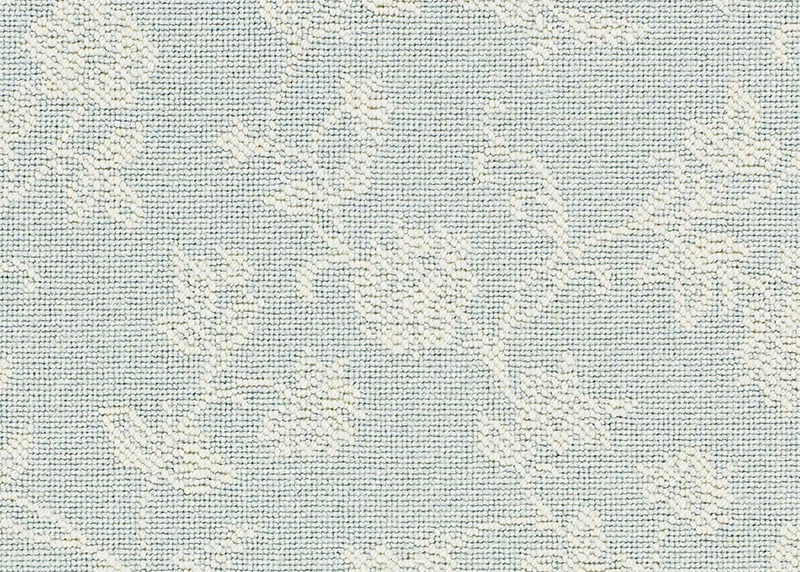 Custom Rugs, Runners & Rounds Coral Gables 6330/0002 Seafoam Lt.Green & Ivory - Beige Machine Made Rug
