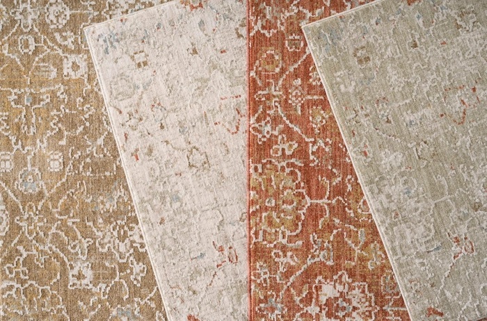 Custom Rugs, Runners & Rounds Infinite Tradition IFT57 Brick Red - Burgundy & Rust - Orange Machine Made Rug