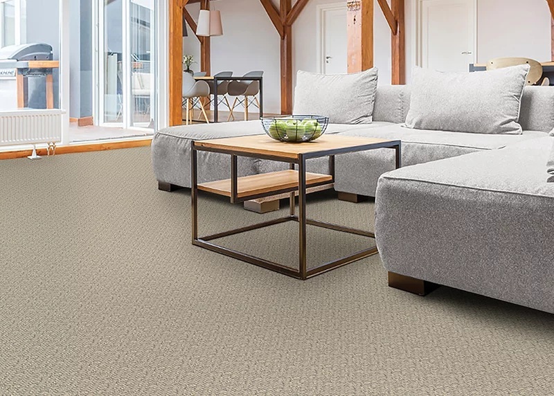 Custom Rugs, Runners & Rounds Cottage Tweed 3639/0002 Dark Grey Black - Charcoal & Lt. Grey - Grey Machine Made Rug
