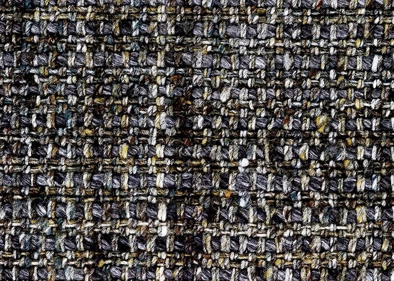 Custom Rugs, Runners & Rounds Cottage Weave 6002/0003 Kelp Black - Charcoal & Green Machine Made Rug