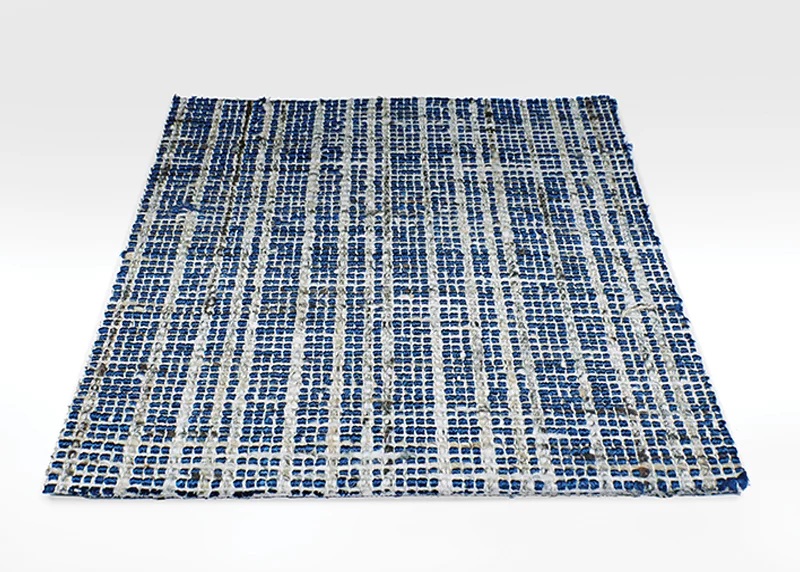 Custom Rugs, Runners & Rounds Creekside 8610/0006 Denim Medium Blue - Navy Machine Made Rug