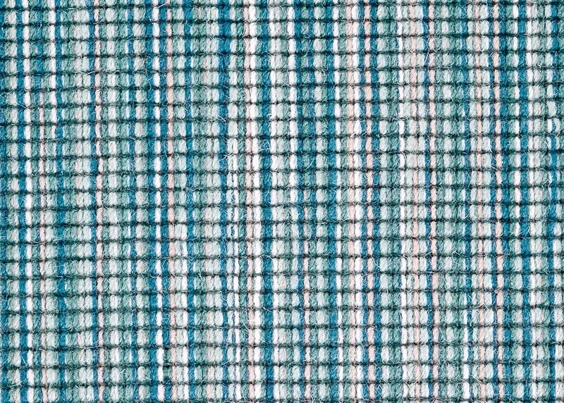 Custom Rugs, Runners & Rounds Daze of Color 6201/0003 Waterfall Lt.Green & Lt. Blue - Blue Machine Made Rug