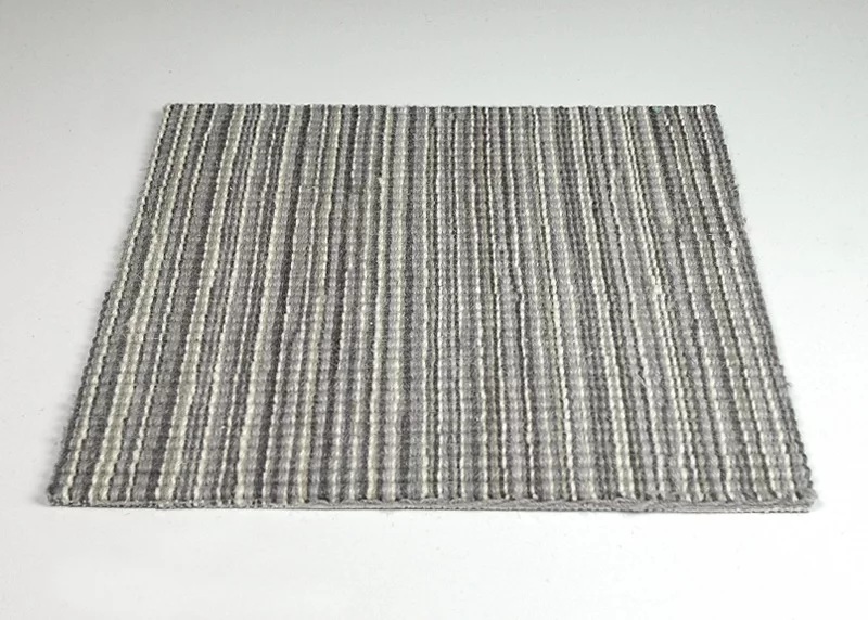 Custom Rugs, Runners & Rounds Daze of Color 6201/0004 River Wild Lt. Grey - Grey Machine Made Rug