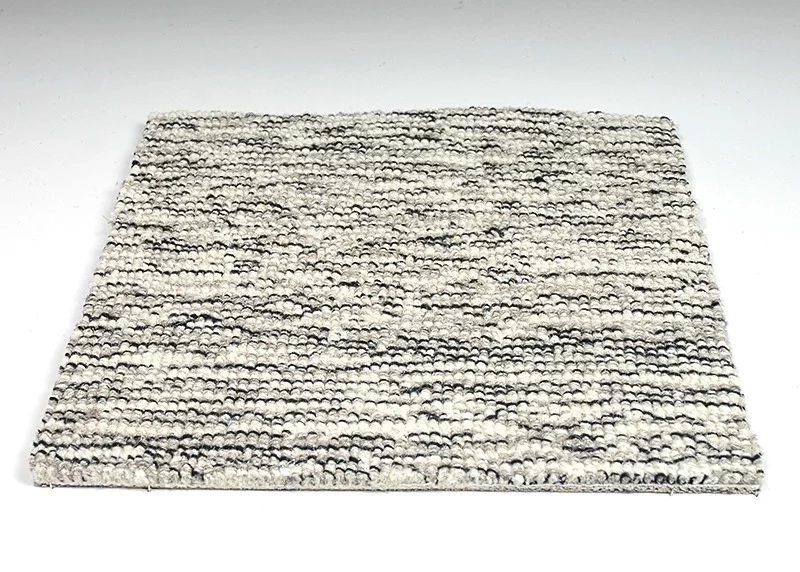 Custom Rugs, Runners & Rounds Dazzle 2259/0001 Ivory Ivory - Beige & Black - Charcoal Machine Made Rug