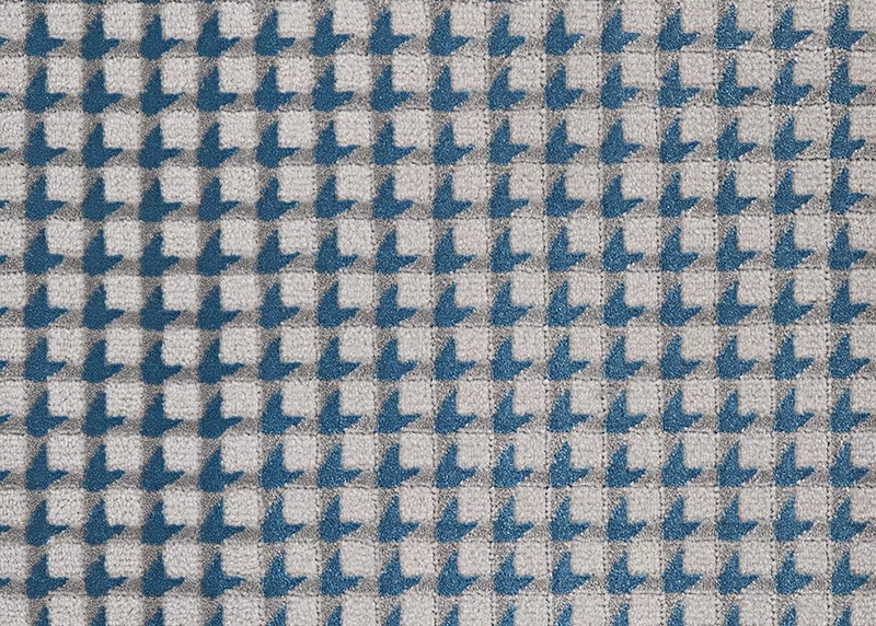Custom Rugs, Runners & Rounds Eastside CBS9/0002 Marine Blue Lt. Grey - Grey & Lt. Green Machine Made Rug