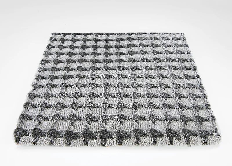 Custom Rugs, Runners & Rounds Eastside CBS9/0003 Onyx Lt. Grey - Grey & Black - Charcoal Machine Made Rug