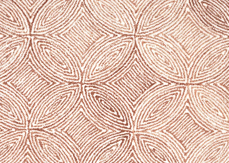 Custom Rugs, Runners & Rounds Equinox 3214/0002 Amber Red - Burgundy & Rust - Orange Machine Made Rug
