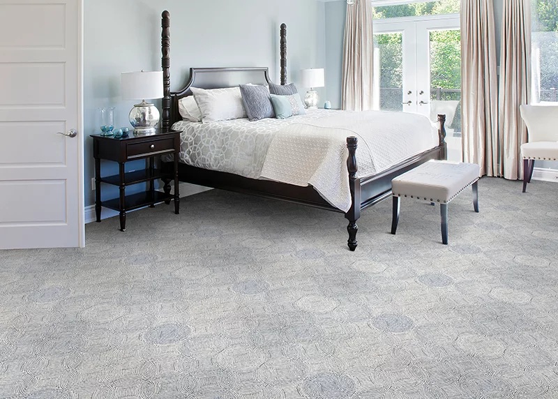 Custom Rugs, Runners & Rounds Equinox 3214/0005 Platinum Lt. Grey - Grey Machine Made Rug