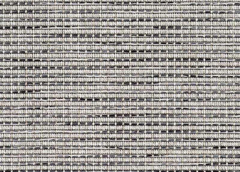 Custom Rugs, Runners & Rounds Ginger Island CBJ5/1001 Gunmetal Lt. Grey - Grey & Black - Charcoal Flat weave Rug