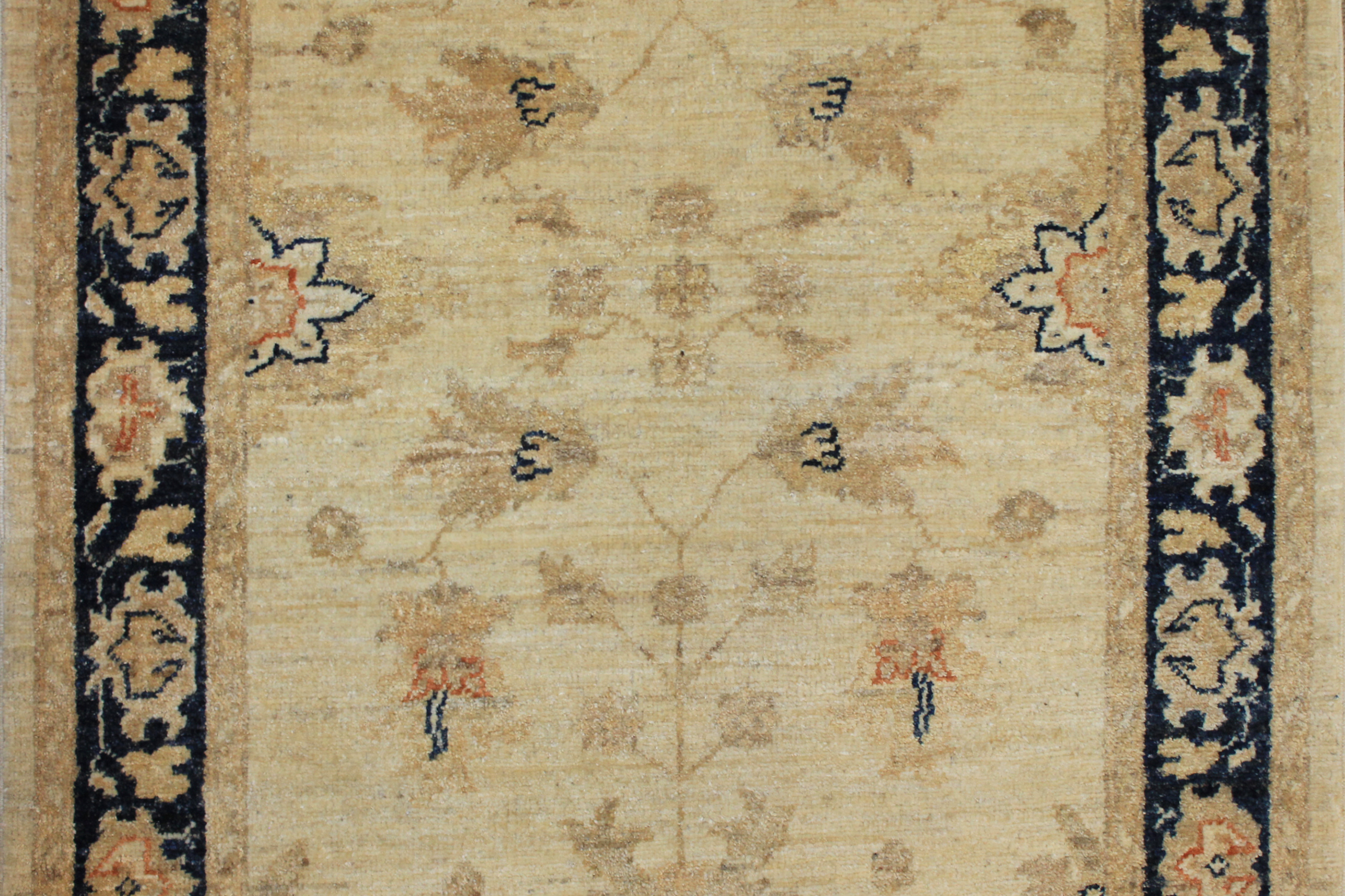 Clearance & Discount Rugs Chobi 10630 Lt. Gold - Gold & Medium Blue - Navy Hand Knotted Rug