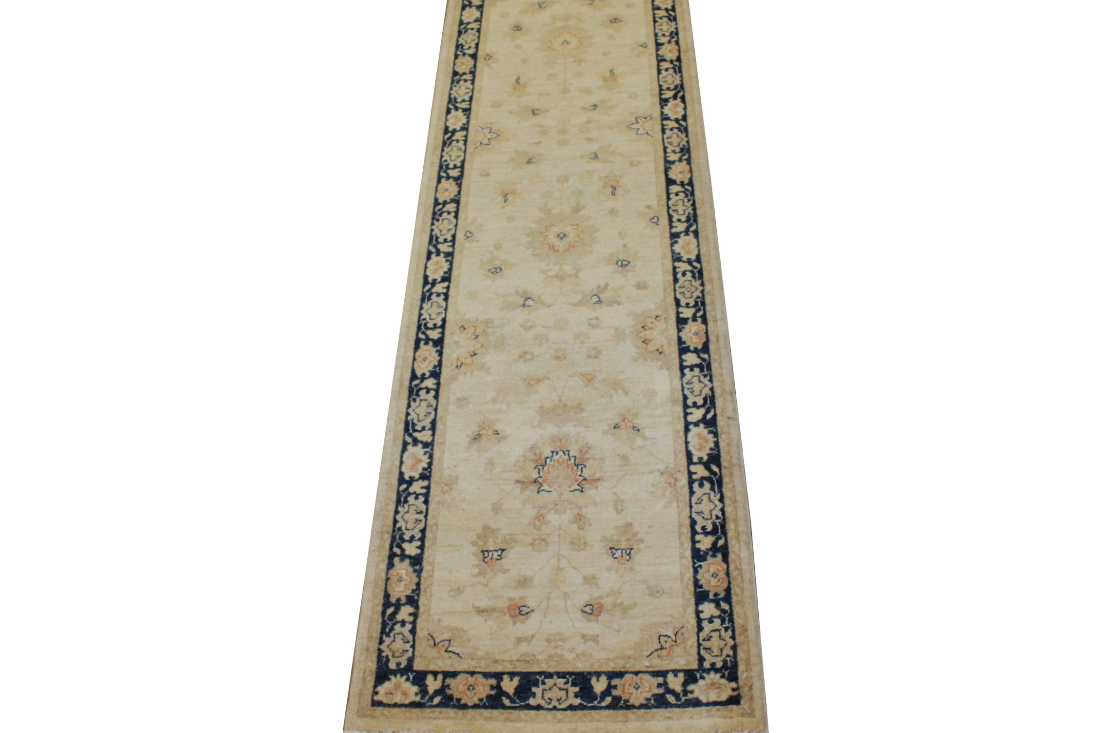 Clearance & Discount Rugs Chobi 10630 Lt. Gold - Gold & Medium Blue - Navy Hand Knotted Rug