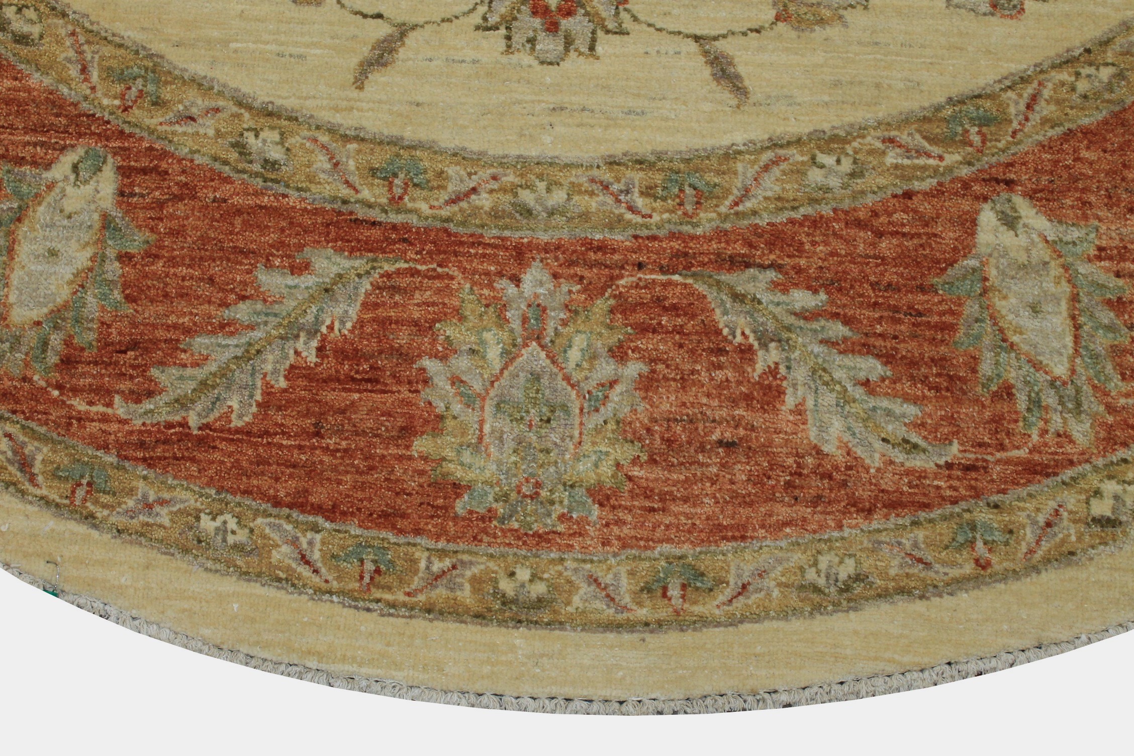 Clearance & Discount Rugs Chobi 10717 Ivory - Beige & Rust - Orange Hand Knotted Rug