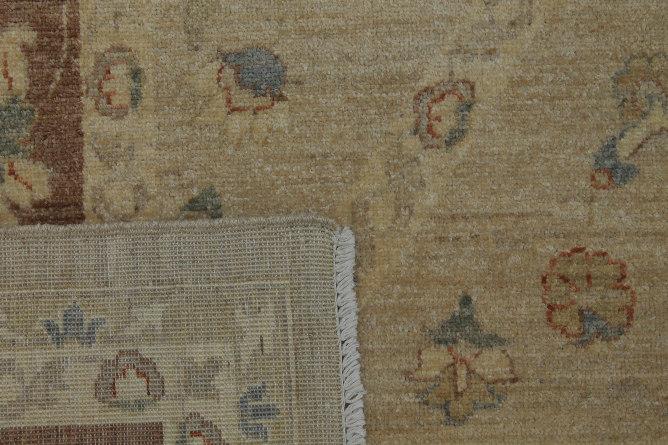Clearance & Discount Rugs Chobi 11077 Ivory - Beige & Lt. Brown - Chocolate Hand Knotted Rug